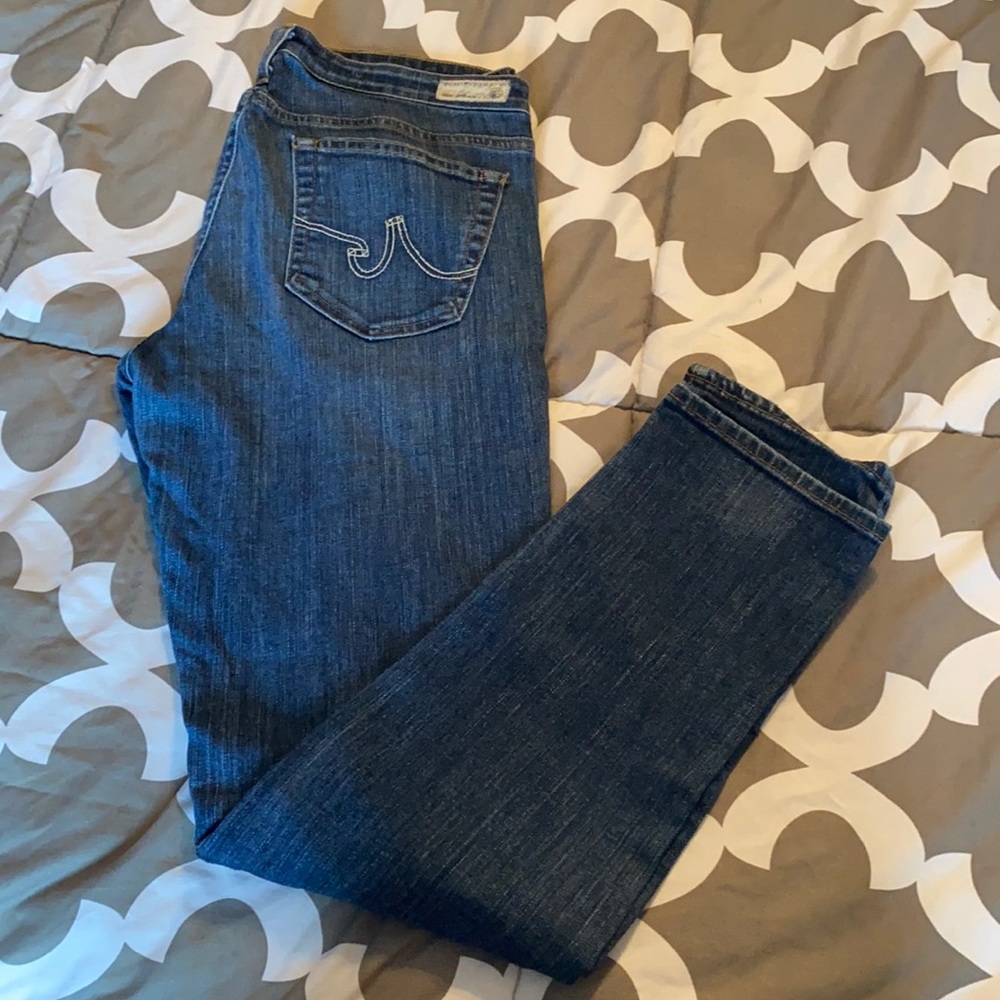 AG Adriano Goldschmied The Stilt Cigarette Jeans - Size 30